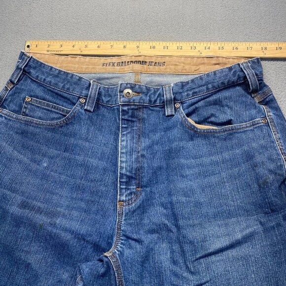 Duluth Trading Co Jeans Men's Size 38X34 Blue Denim  Relaxed Fit - Picture 3 of 11